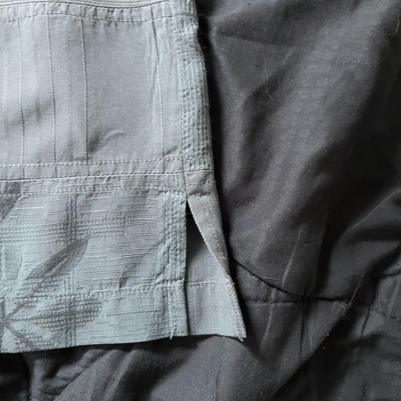 TOMMY BAHAMA Silk Vintage Slate Blue Window Pane Hawaiian Shirt Men’s Size XL - Picture 9 of 16